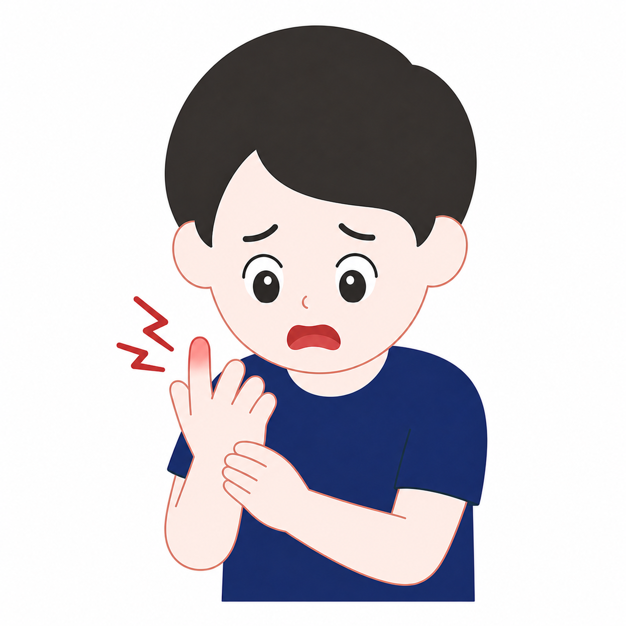 손가락 아파요